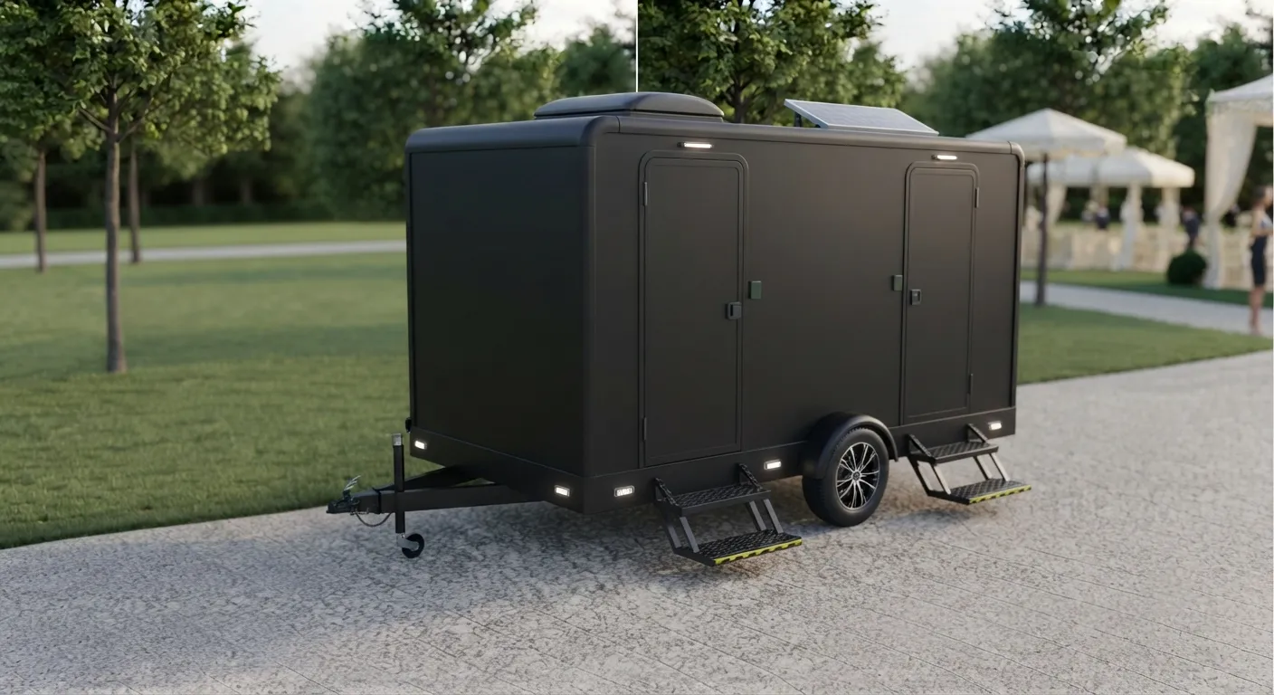 2 Stall Restroom Trailer in Montebello, CA