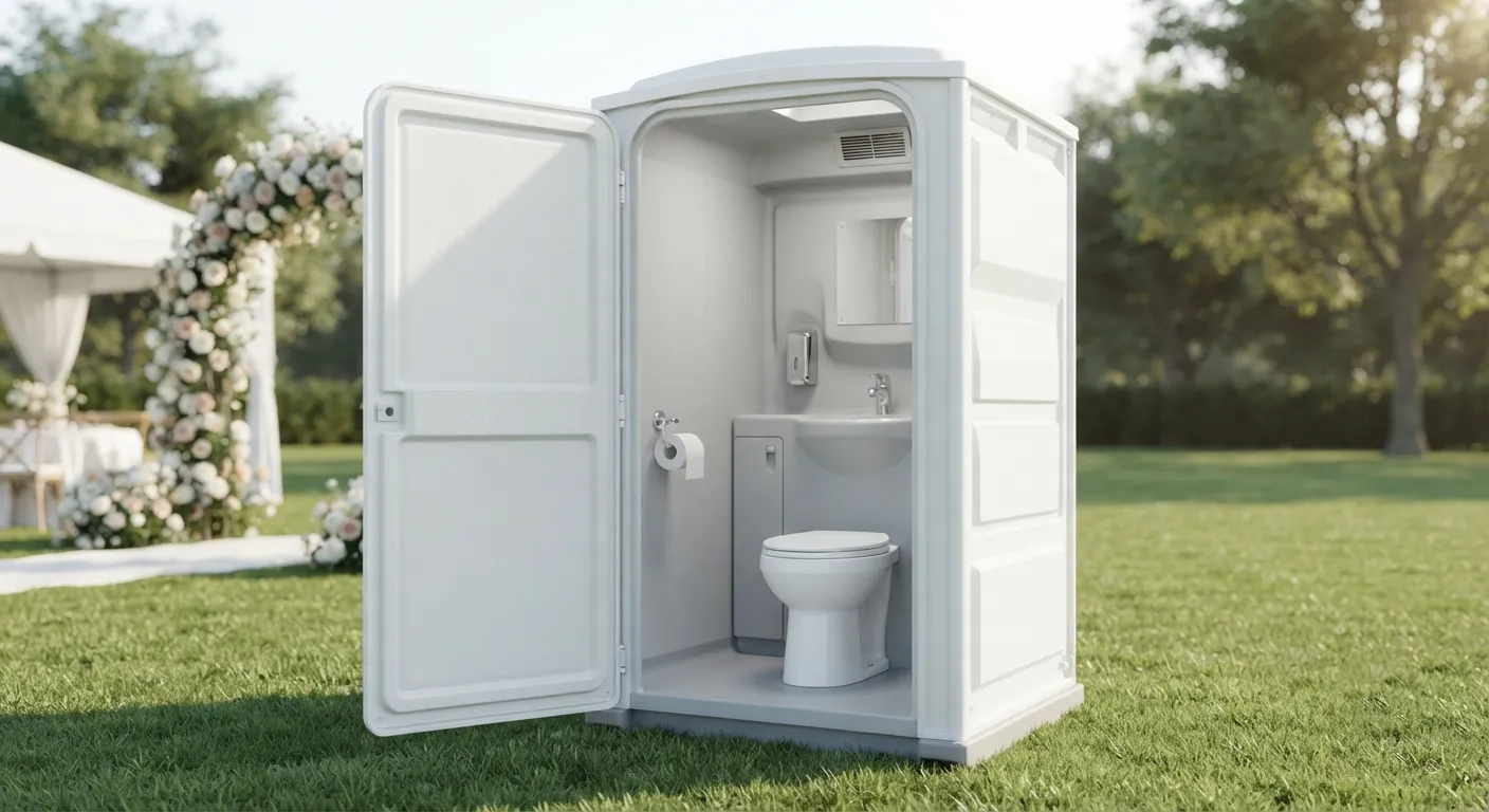 Deluxe Flushable Porta Potty in Montebello, CA