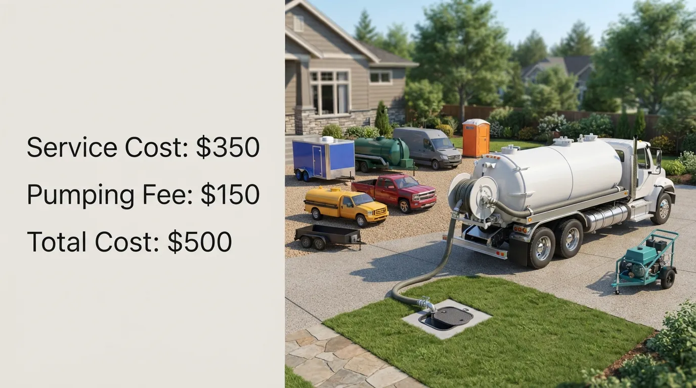 Septic Tank Pumping Cost in Montebello, CA